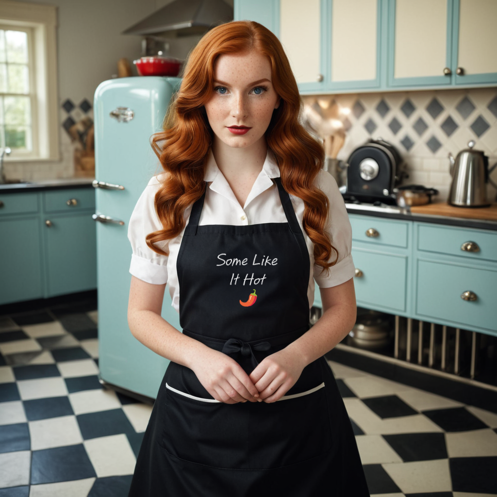 Some Like It Hot Organic cotton apron