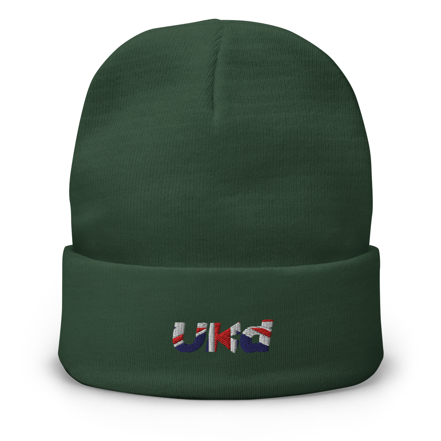 UKd - Embroidered Beanie