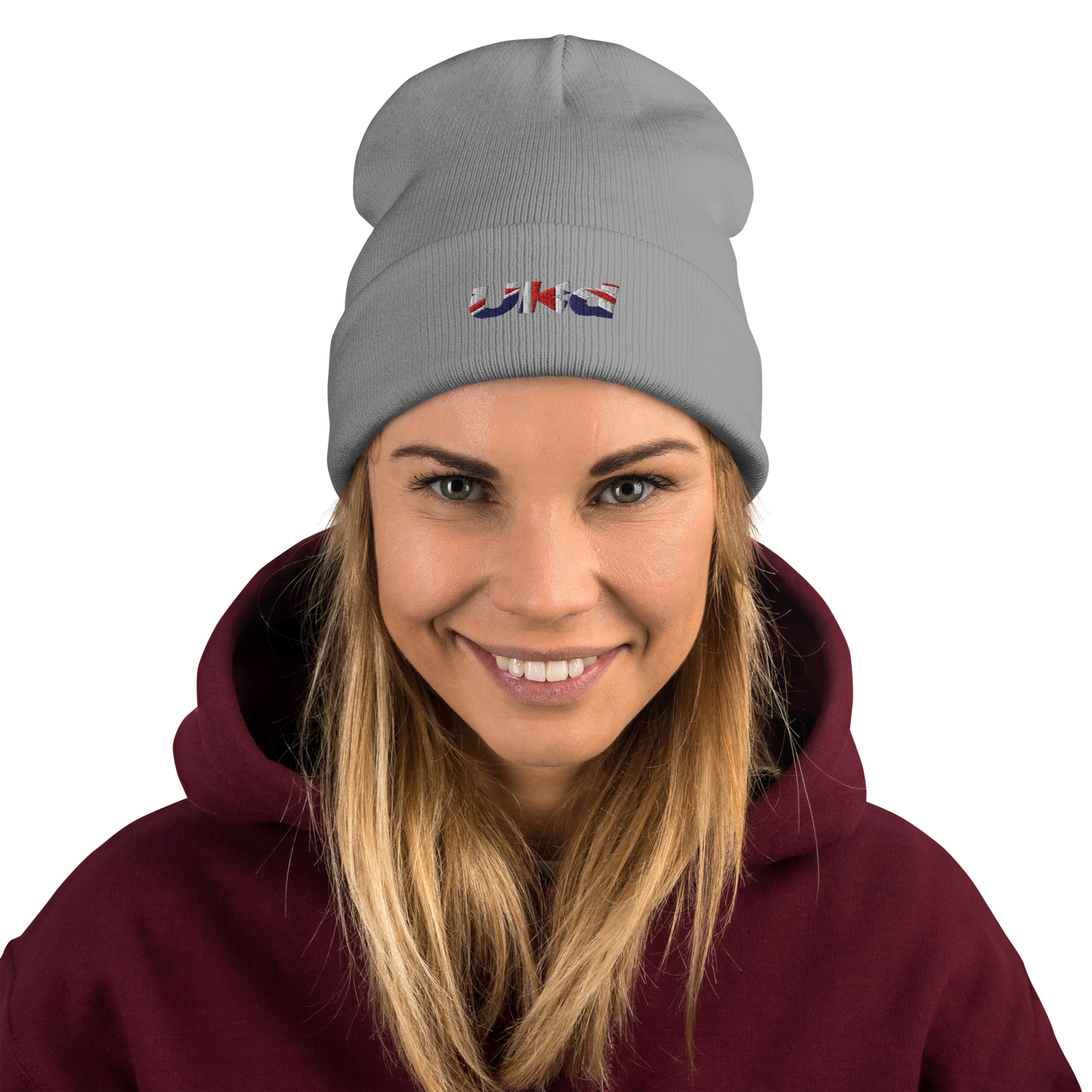 UKd - Embroidered Beanie