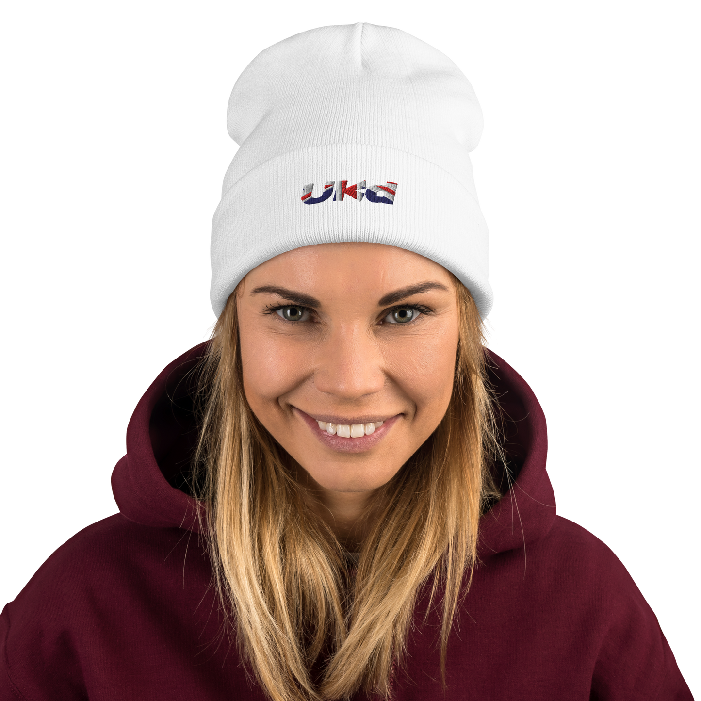 UKd - Embroidered Beanie