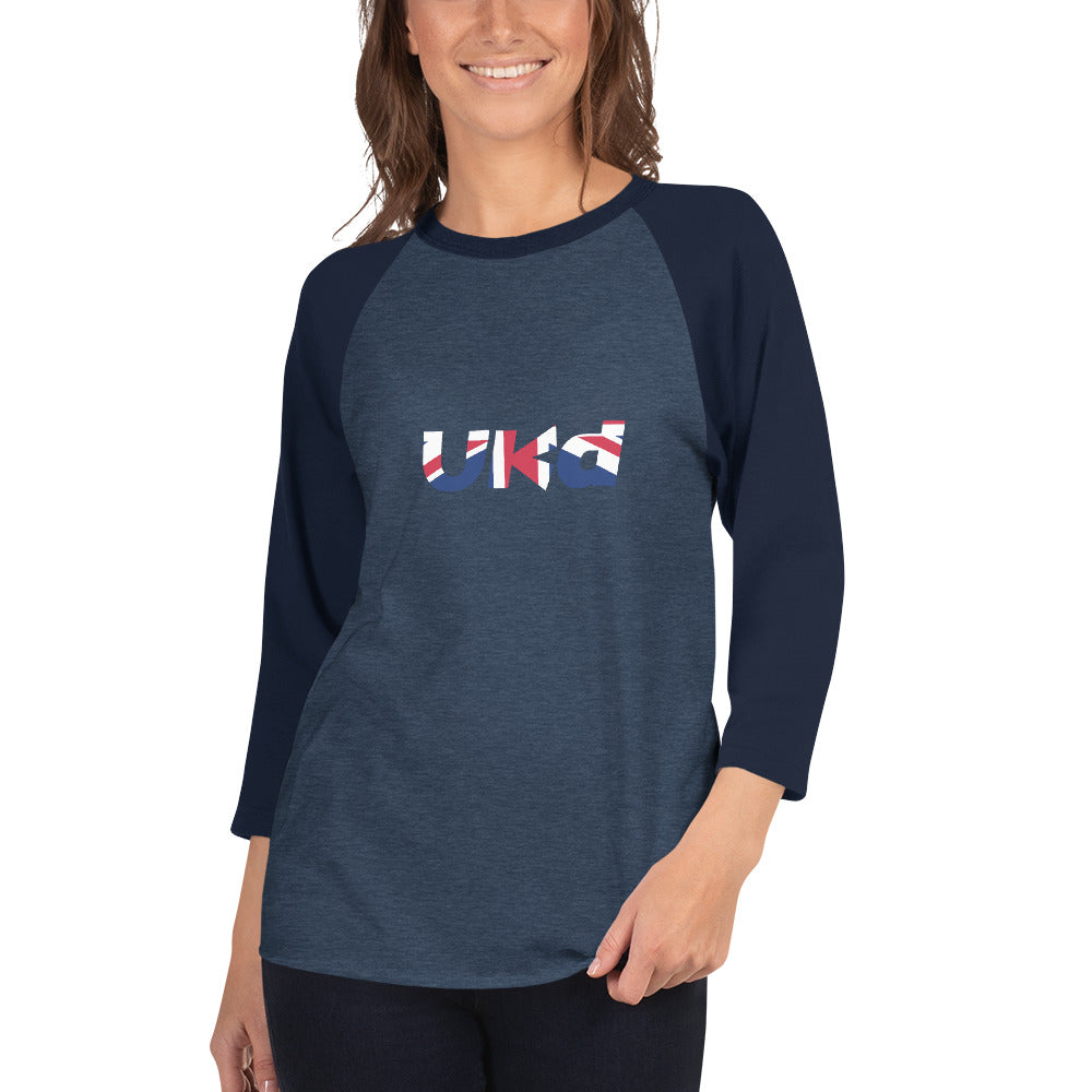 UKd - 3/4 sleeve raglan shirt