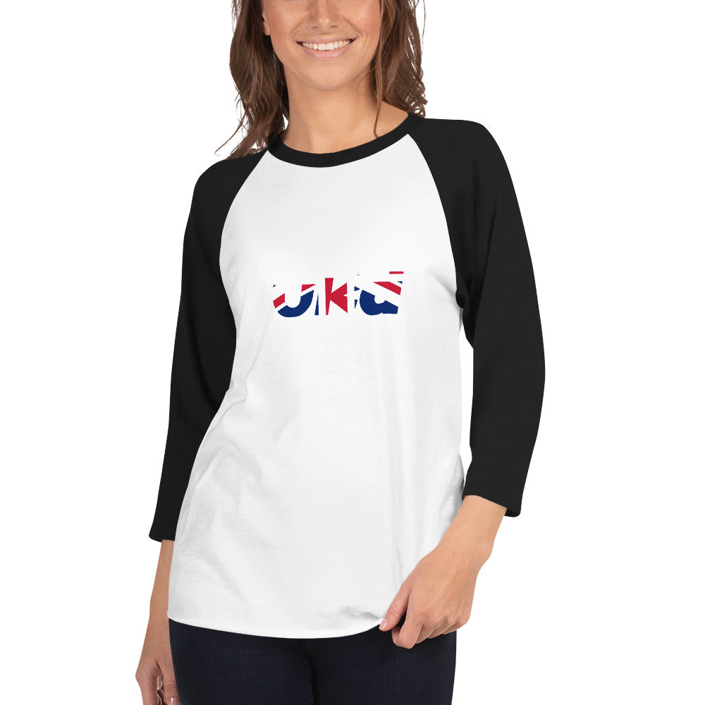 UKd - 3/4 sleeve raglan shirt