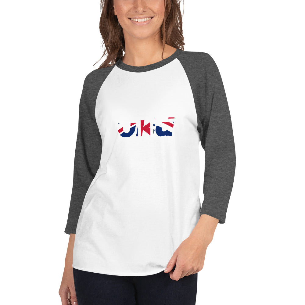 UKd - 3/4 sleeve raglan shirt