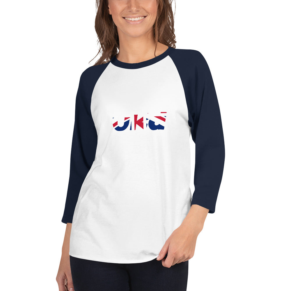 UKd - 3/4 sleeve raglan shirt
