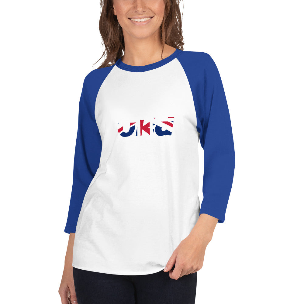 UKd - 3/4 sleeve raglan shirt