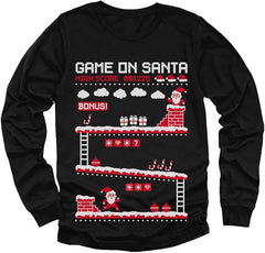 Game On Santa Ugly Christmas Sweater