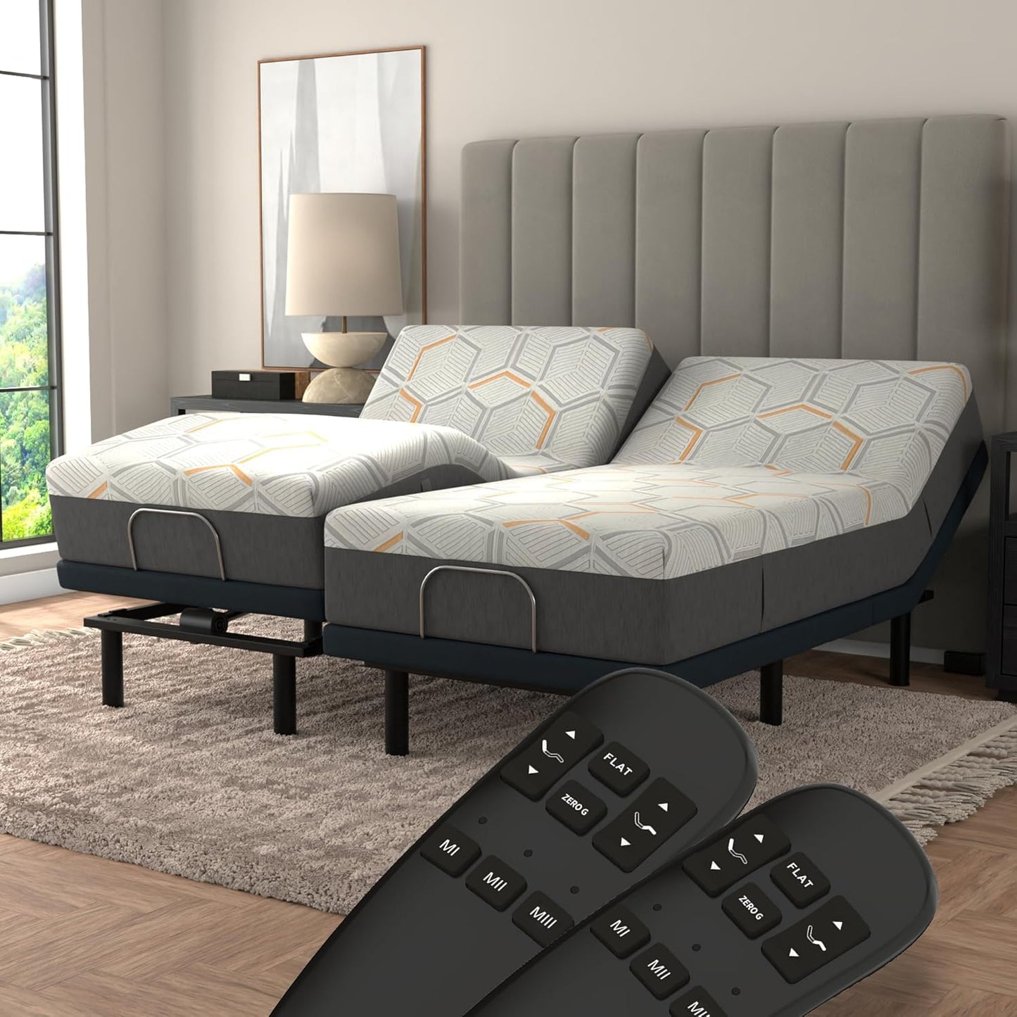 Blissful Nights e3 Split King Adjustable Bed