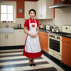 China Flag Organic Cotton Apron