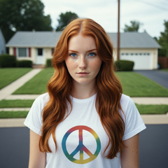 1960s Colorful “Ban the Bomb” T-Shirt