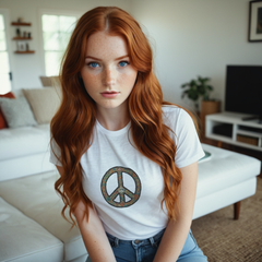 1960s Flower Power “Ban the Bomb” T-Shirt