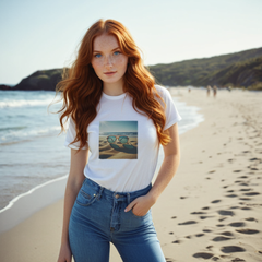1970s Beach Sunglasses T-Shirt
