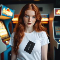 1980s Retro Cassette Tape T-Shirt