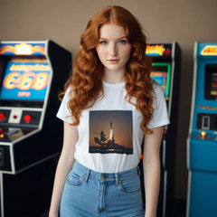 1980s Space Shuttle Take-Off T-Shirt