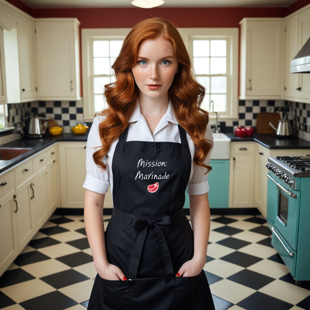 Mission: Marinade Organic cotton apron