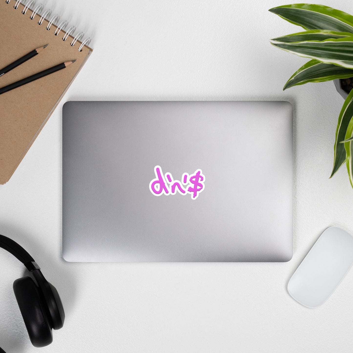 dn$ Bubble-free stickers