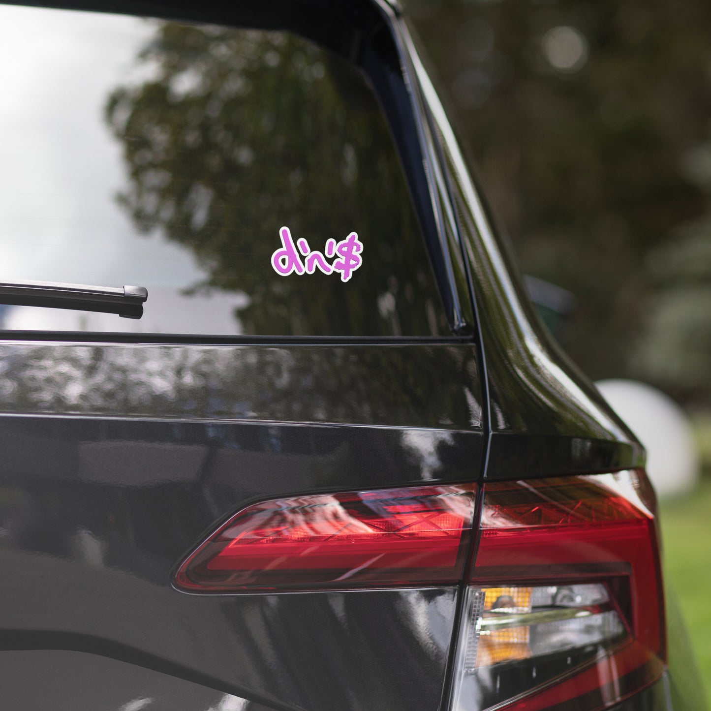 dn$ Bubble-free stickers