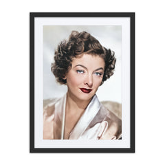 Myrna Loy: Colorized Hollywood Glamour Poster