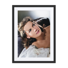 Jean Harlow: Colorized Hollywood Glamour Poster