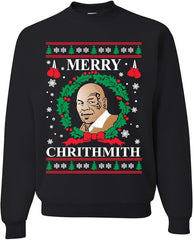 Merry Chrithmith Mike Tyson Ugly Christmas Sweater