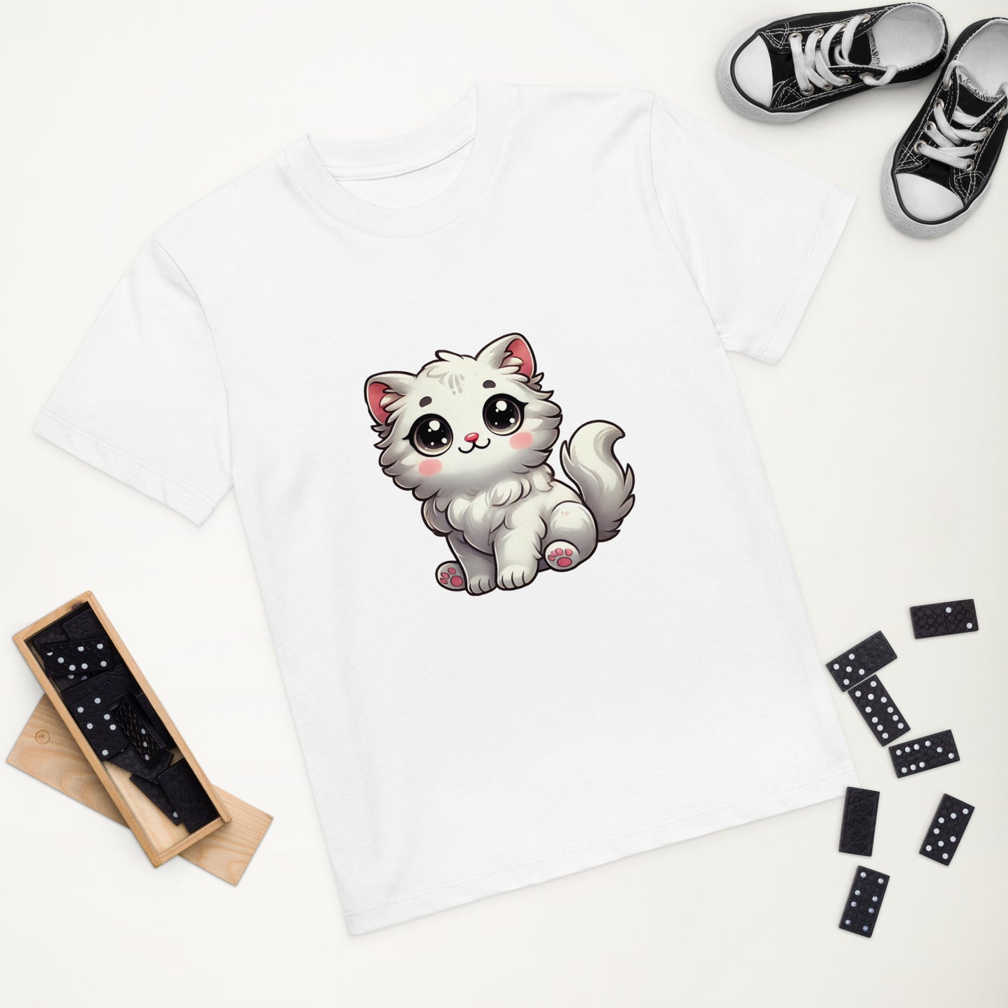 Cute Cat T-Shirt for Kids