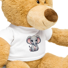 Cute Teddy Bear with Elephant T-Shirt - Kids Collection